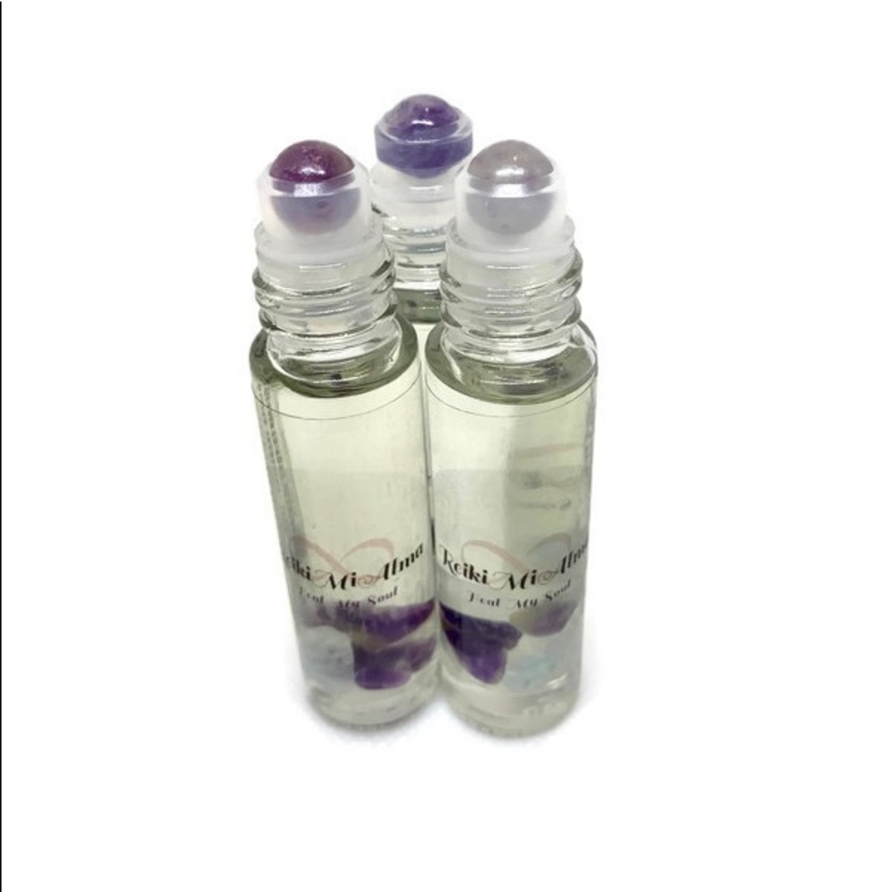 Calming Lavender Crystal Roller